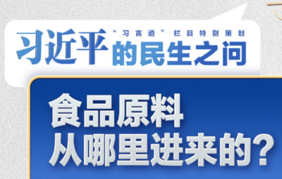 习近平的民生之问｜“食品原料从哪里进来的？”