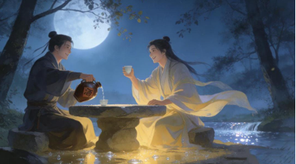 四月十三日唐店寄钱推官