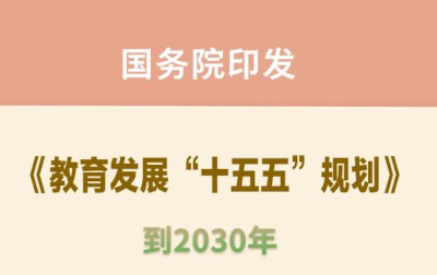 这份规划，为未来五年教育强国建设提供“施工图”