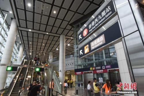 广深港高铁今日全线开通 内地44站点直达香港