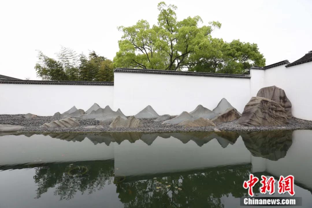 由建筑大师贝聿铭设计的苏州博物馆。<a target='_blank' href='http://www.chinanews.com/'>中新社</a>发 郭志华 摄