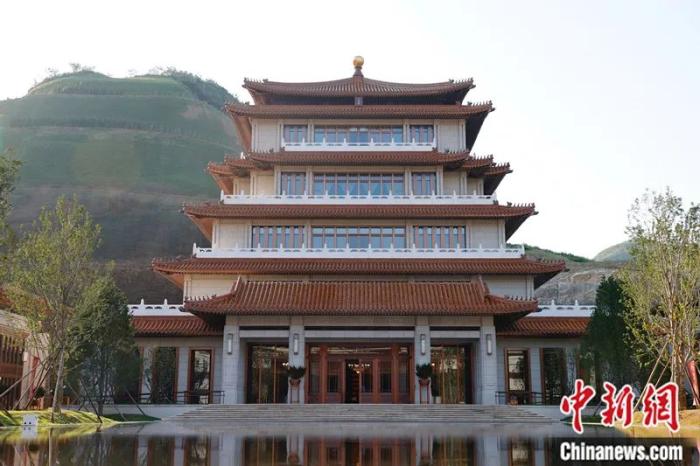 中国国家版本馆中央总馆文瀚阁外景。韩海丹 摄